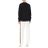 Acne Black Fairview Face Cotton Sweatshirt