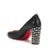 Christian Louboutin Black Marimalus 85 Pumps Aus Leder Mit Nieten