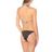 Fendi Brown Bedruckter Triangel-Bikini