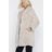 Nasty Gal Natural "at A Loss Fur Words Faux Fur Coat"
