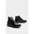 Nasty Gal Black "dome Sweet Dome Chelsea Boot"