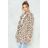 Nasty Gal Brown No Hard Felines Leopard Faux Fur Coat