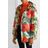 Moncler Genius Red + 0 Richard Quinn Mary Oversized-daunenjacke Aus Gestepptem Shell Mit Print Und Kapuze