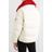 3 MONCLER GRENOBLE White Oversized-daunenjacke Aus Gestepptem Fleece Und Faux-fur-besatz