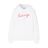 Pull a capuche blanc et rouge Signature Balenciaga en coloris White