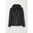 Moncler Black Amethyste Gesteppte Daunenjacke Aus Shell Mit Kapuze