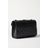 Saint Laurent Black Envelope Small Quilted Textured-leather Shoulder Bag