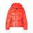 Bogner Fire + Ice Orange Ranja Oversized Cropped Hooded Quilted Down Ski Jacket