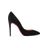 Christian Louboutin Black Pigalle Follies 100 Pumps Aus Veloursleder