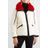 3 MONCLER GRENOBLE White Oversized-daunenjacke Aus Gestepptem Fleece Und Faux-fur-besatz