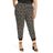Eloquii Black R29 X Star Print Jogger Pants