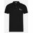 Moncler Slim-fit Polo Zwart in het Black voor heren