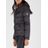 Gertrude + Gaston Black Taillierte daunenjacke mit kapuze