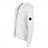 C P Company White Arm Lens Zip Through Hooded Top for men