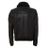 BOSS Gordani Black Leather Bomber Jacket for men