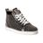 Christian Louboutin Black Louis Orlato Studded Patent Sneaker for men