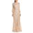 Teri Jon Natural By Rickie Freeman Gown