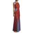 BCBGMAXAZRIA Red Marlyn Woven Floor-length Dress