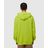 Acne Green Farrin Face Hooded Sweatshirt for men