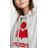 Étoile Isabel Marant Gray Mansel Logo Printed Jersey Hooded Sweatshirt