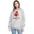 Étoile Isabel Marant Gray Mansel Logo Printed Jersey Hooded Sweatshirt