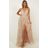 Showpo Metallic New York Nights Maxi Dress