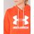 FAVORITE FLEECE WORDMARK POPOVER femmes Sweat-shirt en orange Under Armour