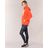 FAVORITE FLEECE WORDMARK POPOVER femmes Sweat-shirt en orange Under Armour