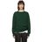 Acne Green Fairview Face Sweatshirt