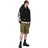 Off-White c/o Virgil Abloh Ssense Exclusive Black Incomplete Spray Paint Hoodie for men