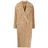 Tagliatore Natural Cathy Faux-shearling Coat