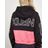 Calvin Klein Block Logo Crop Hoodie Black