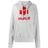 Étoile Isabel Marant Gray Mansel Logo Printed Jersey Hooded Sweatshirt