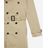 The Kooples Langer, beigefarbener trenchcoat mit leder-details in Natural für Herren