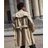 The Kooples Langer, beigefarbener trenchcoat mit leder-details in Natural für Herren