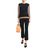 Marni Striped Crepe De Chine-paneled French Terry Sweatshirt Black