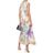 Agnona Multicolor Floral-print Silk-twill Maxi Dress Neutral