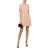 Valentino Pink Flared Floral-appliquéd Ponte Mini Dress Neutral