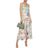 Agnona Multicolor Floral-print Silk-twill Maxi Dress Neutral