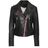 Rag & Bone Griffin Leather Biker Jacket Black