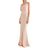 Alexander McQueen Multicolor Satin-trimmed Crepe De Chine Gown Neutral