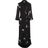 Ganni Lorita Floral-print Georgette Maxi Wrap Dress Black