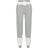 CLU Satin Twill-paneled French Cotton-blend Terry Track Pants Gray