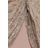 Rachel Gilbert Natural Ruched Embellished Tulle And Crepe Midi Dress Sand