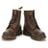 Dr. Martens Dr. Martens 1460 Serena Fur Lined Womens Dark Brown Boots