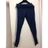Pantalon slim, cigarette coton bleu Adidas en coloris Blue