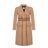 Burberry Natural 'callington' Wool Coat