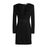 Alice + Olivia Black Kurzes Kleid