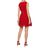 Alice + Olivia Red Kurzes Kleid
