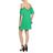 Alice + Olivia Green Kurzes Kleid